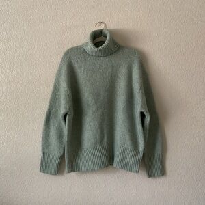 Zara Turtleneck Sweater Wool Alpaca Blend